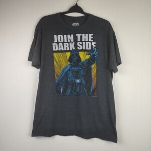 Star Wars Darth Vader Dark Side Graphic T-Shirt L